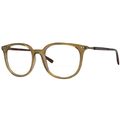 Clear Reading Glasses / Khaki / Tortoise / Top .50 - Bottom 1.50