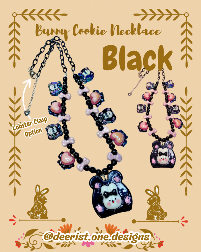 Bunny Cookie Necklace - 4