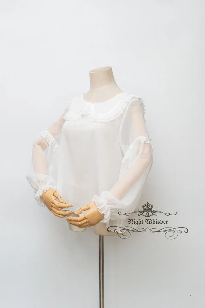 Plus Size, Lolita Blouses, Night Whisper Lolita