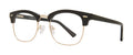 DebSpecs Buster Black Gold eyewear