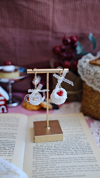 Cake & Tea Pot Earrings