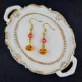 Candied Pumpkin Earrings