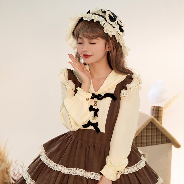 Caramel Canelé Blouse