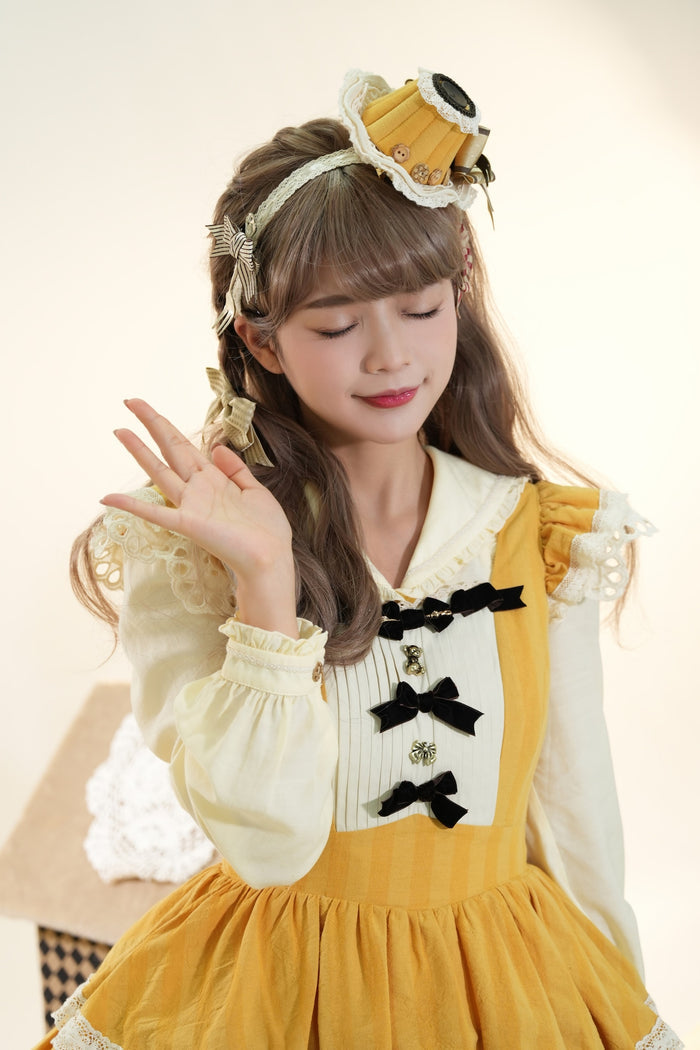 Caramel Canelé Blouse