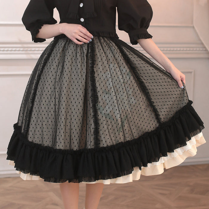 Casablanca Gift Petit Frill Overskirt
