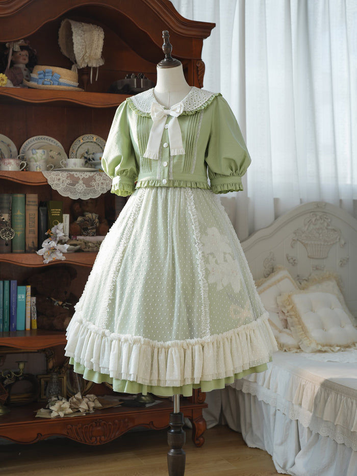 Casablanca Gift Petit Frill Overskirt