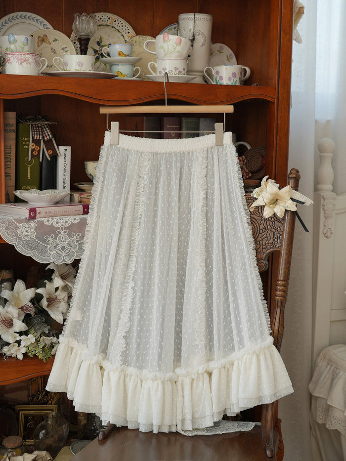 Casablanca Gift Petit Frill Overskirt