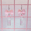 Cat Soda Earrings (3 Colors) - Lolita Collective