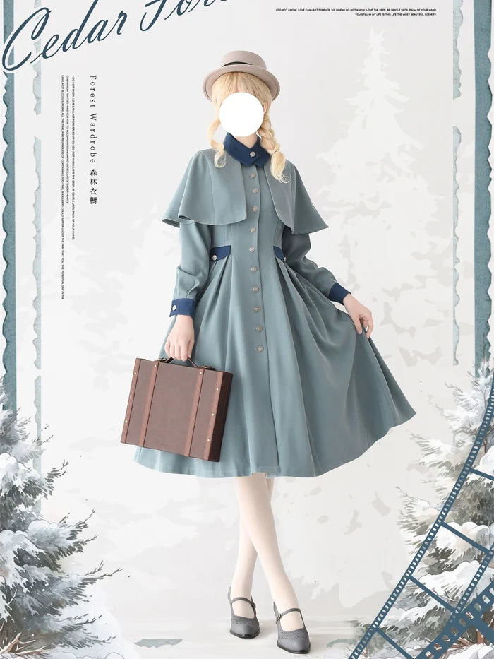 Cedar Forest Coat Dress