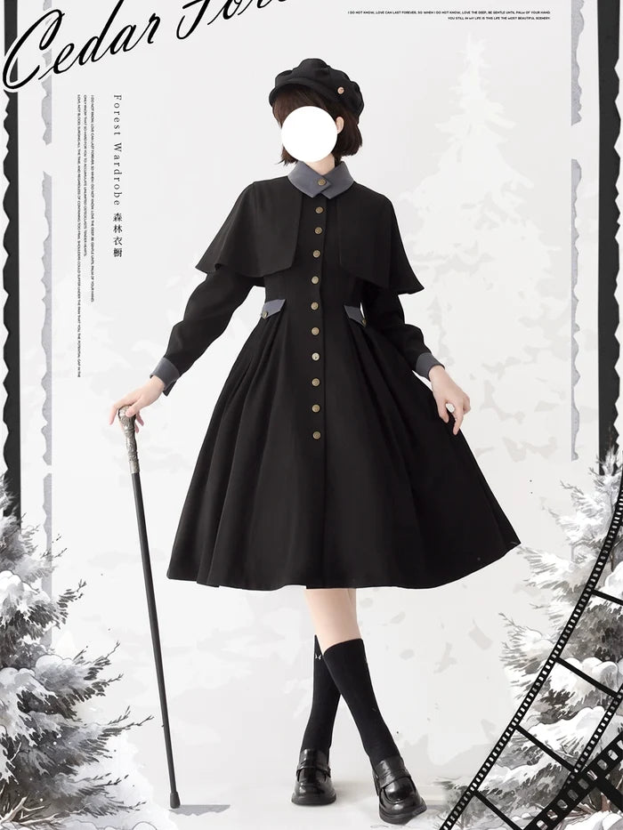 Cedar Forest Coat Dress