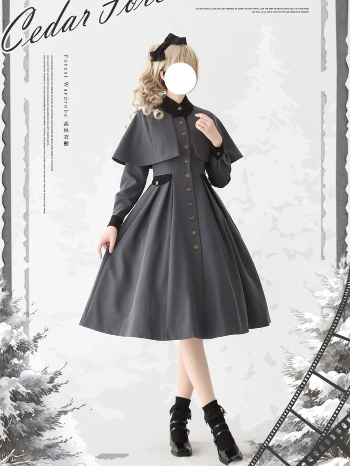 Cedar Forest Coat Dress