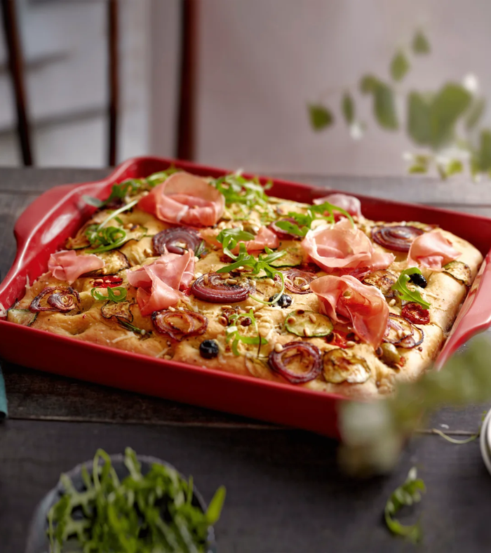 Ceramic Focaccia/ Detroit Pizza Baking Dish