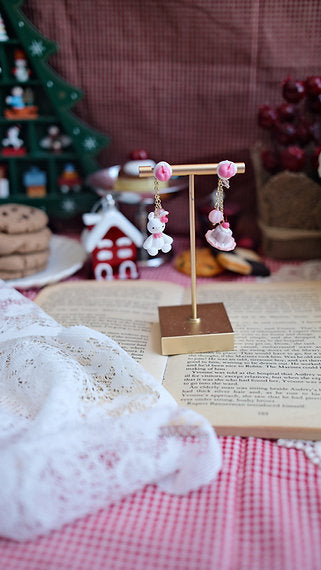 Cherry Bunny Earrings
