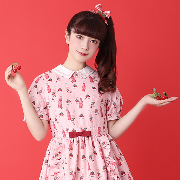 Cherry Soda Pop Onepiece Dress