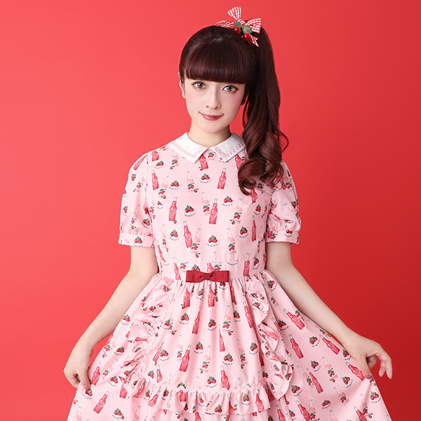 Cherry Soda Pop Onepiece Dress