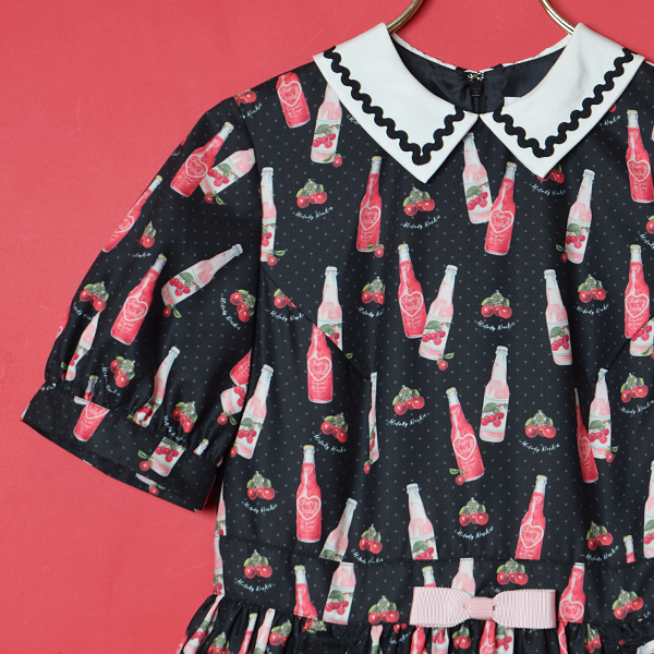 Cherry Soda Pop Onepiece Dress