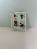 Cherry Teddy Earrings