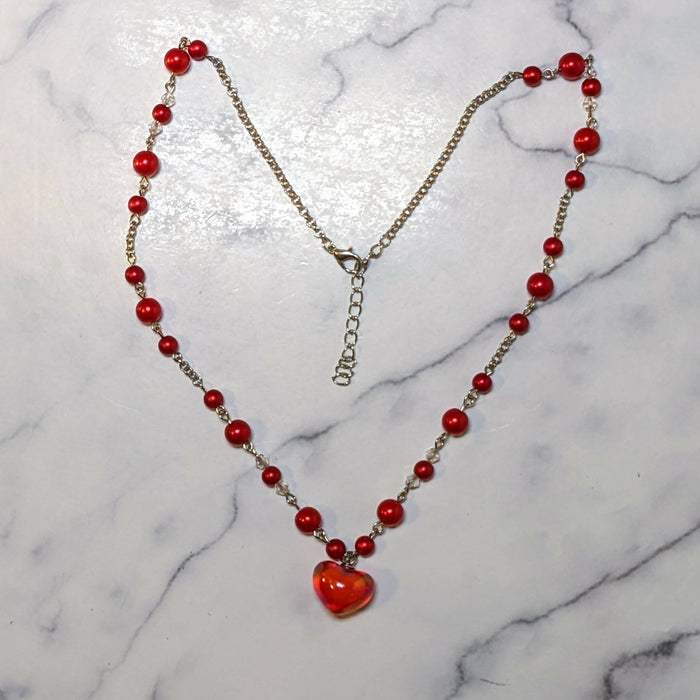 Chunky Heart Necklaces