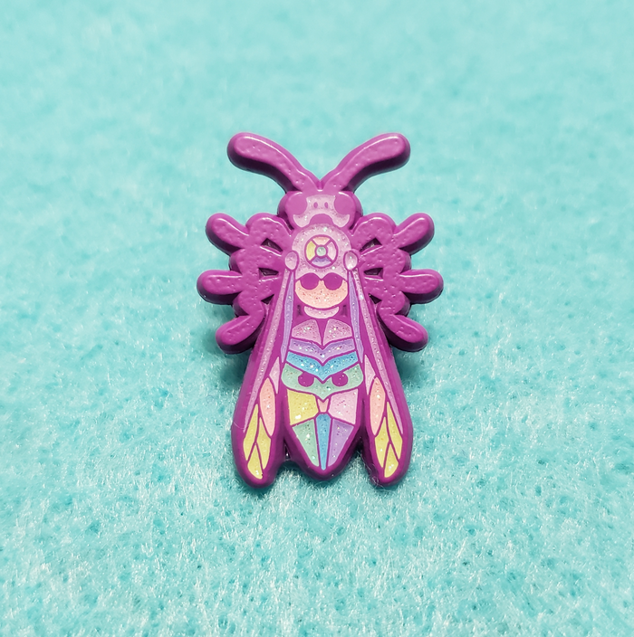 Cicadamancy Rainbow Pins