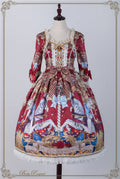 Circus Princess Onepiece in Red - Lolita Collective