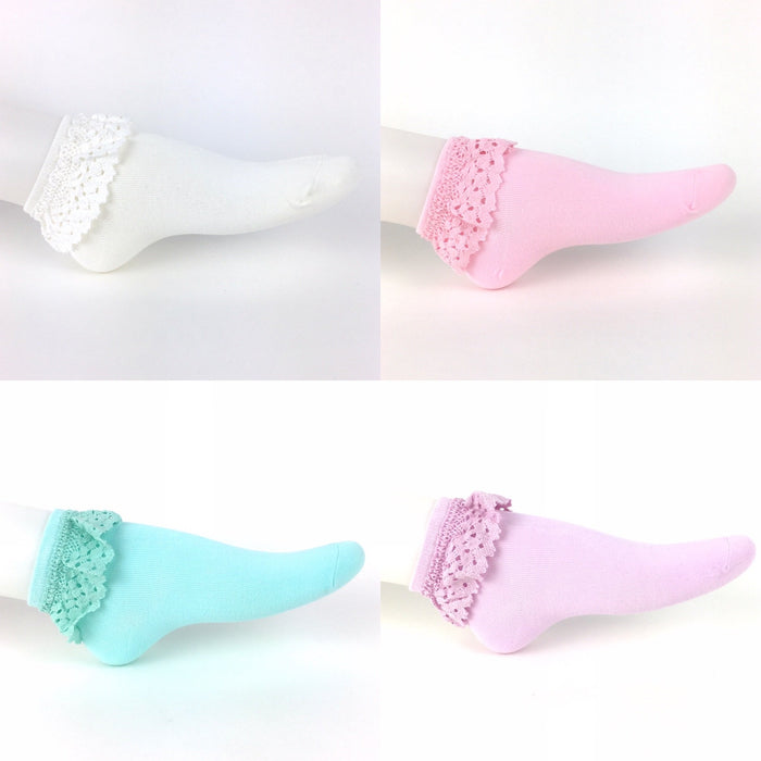 Cluny Lace Ankle Socks - Lolita Collective