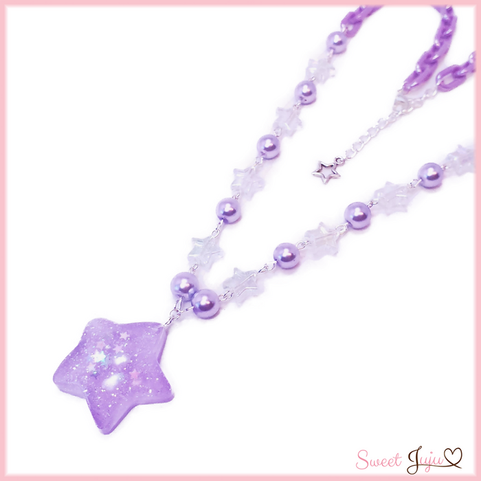 Confetti Star Necklace