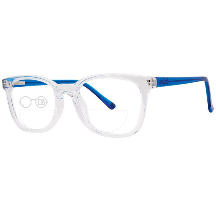 Crystal/Blue / Top .50 - Bottom 1.50