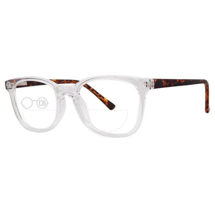Crystal/Tortoise / Top .50 - Bottom 1.50