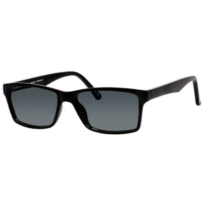 Sunglasses / Black / Top .50 - Bottom 1.50