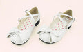 Cross Strap Bow Flat Shoes