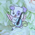 Cupid Doggo Iron-on Patch - Mots Doux à ma Chérie