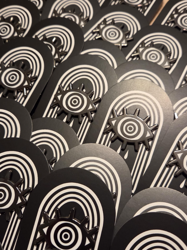 Cursed Eye Enamel Pin