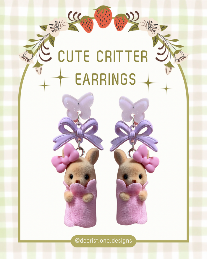 Cute critter earrings - 3