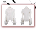 Dark Fragrance Bat Sleeve Blouse