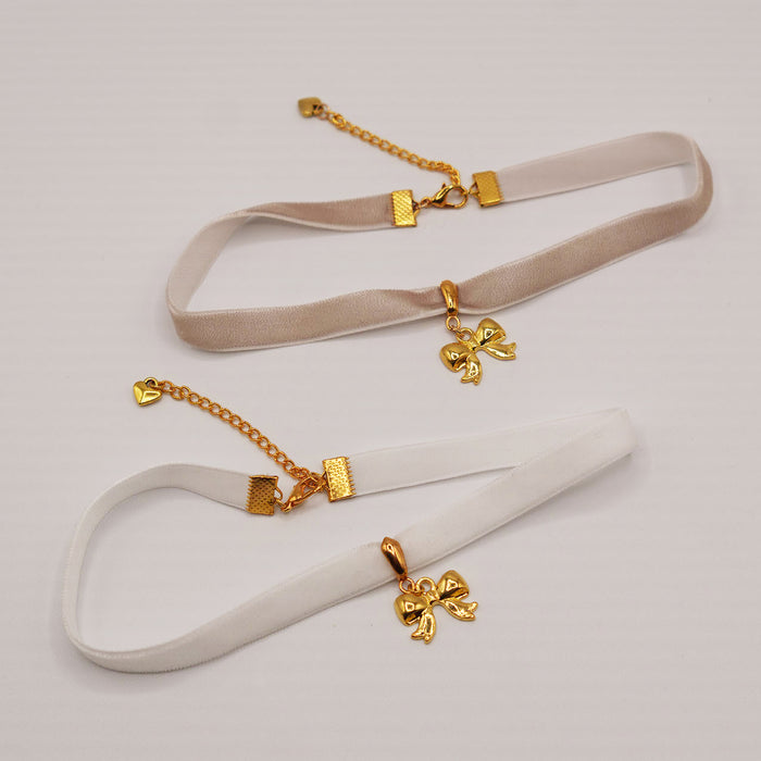Darling Velveteen Ribbon Choker
