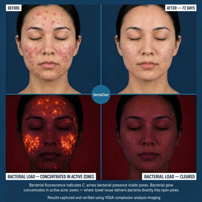 DermaClear™ Face Towels For Acne-Prone Skin - Botanique Paris