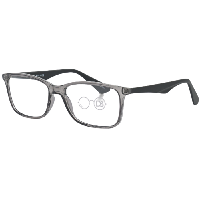 Shiny Gray/Matte Black / +1.00 / Narrow: ≤128 mm