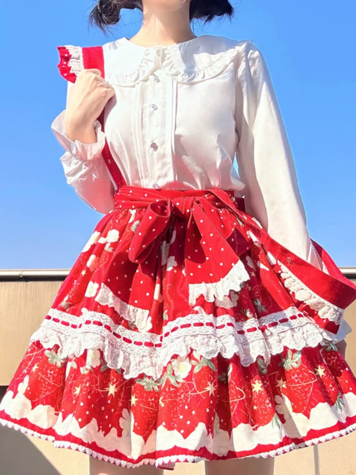 Doll Collar Long Sleeve Blouse
