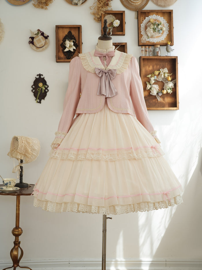 Doll in Cabinet Big Ribbon Jacket