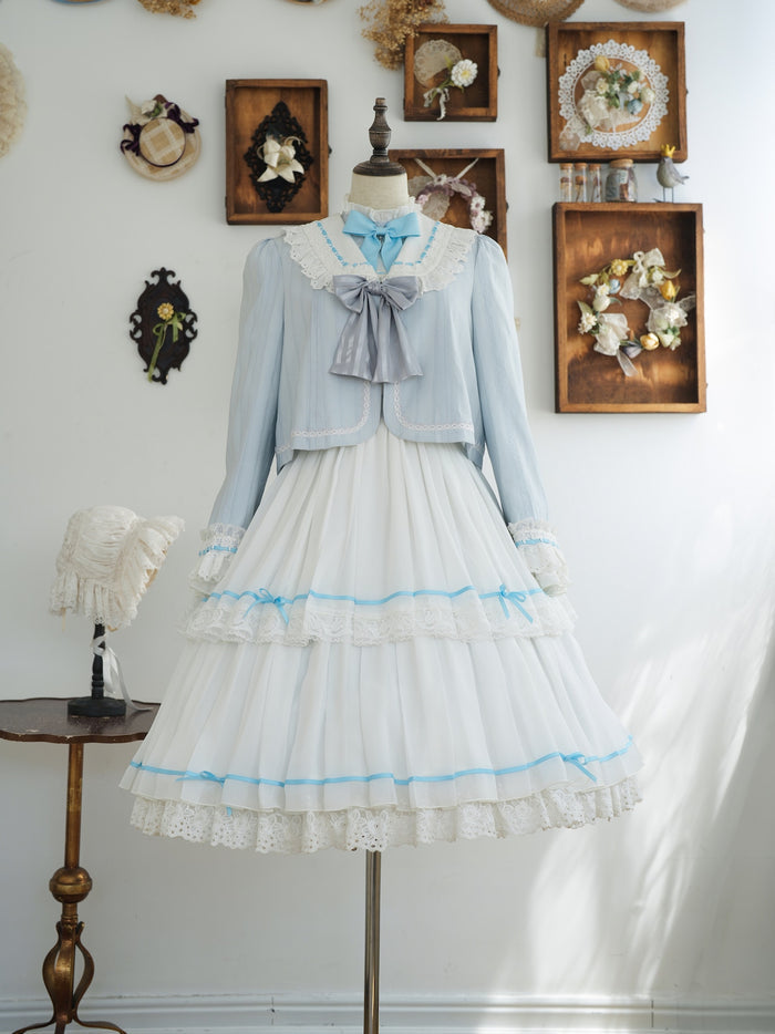 Doll in Cabinet Big Ribbon Jacket