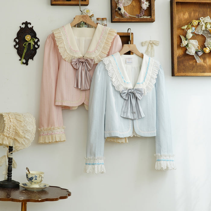 Doll in Cabinet Big Ribbon Jacket