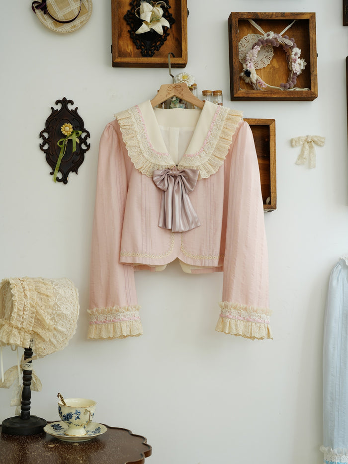 Doll in Cabinet Big Ribbon Jacket