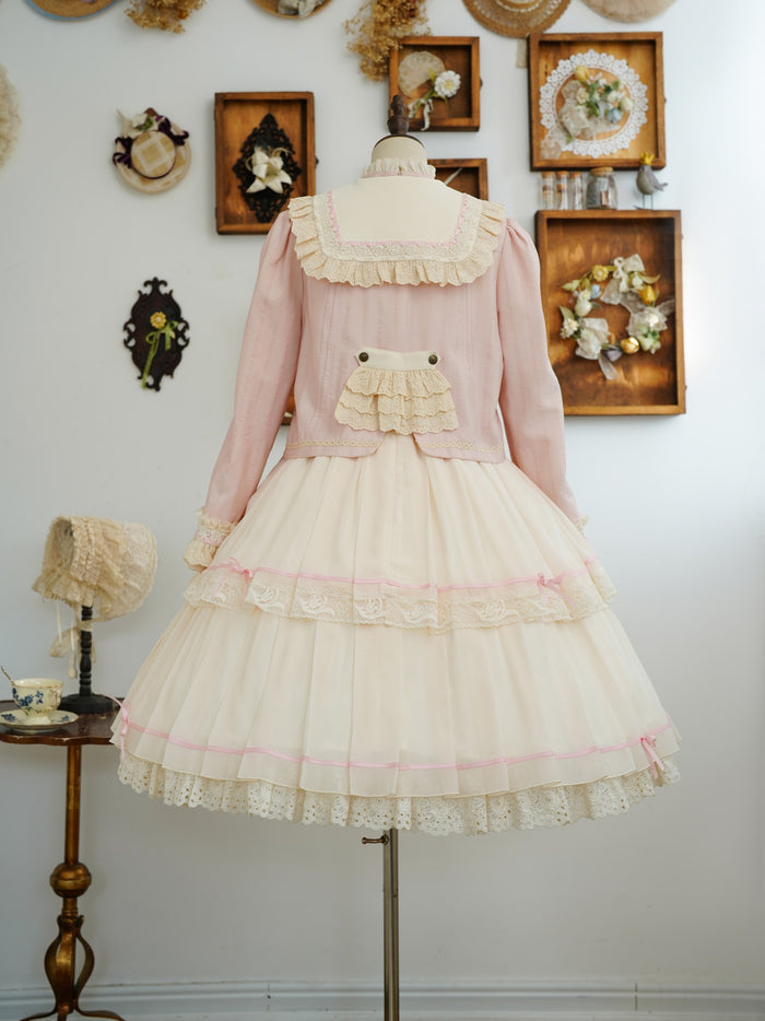 Doll in Cabinet Big Ribbon Jacket