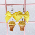 Dreamy Creamy Cake Cone Earrings (6 Colors) - Lolita Collective