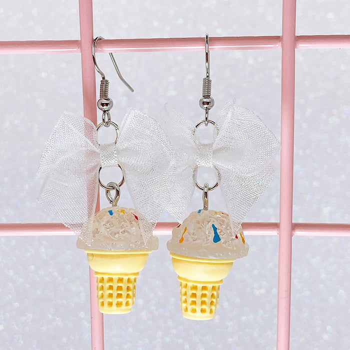 Dreamy Creamy Cake Cone Earrings (6 Colors) - Lolita Collective