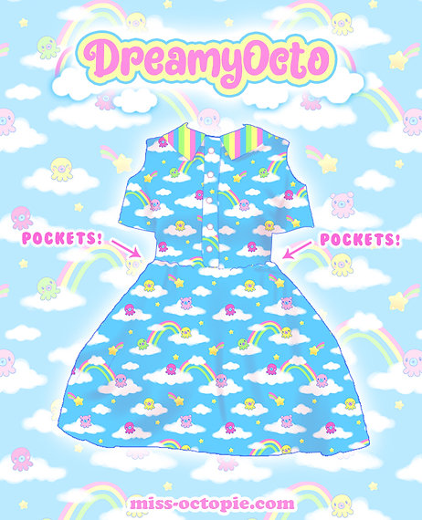 Dreamy Octo Short Sleeve Cut Out Dress