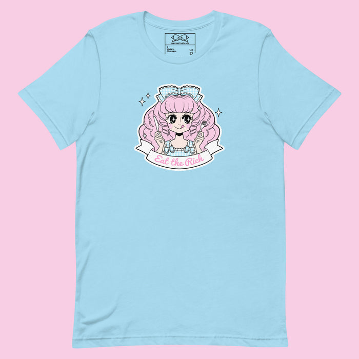 "Eat the Rich" (Blue) T-Shirt