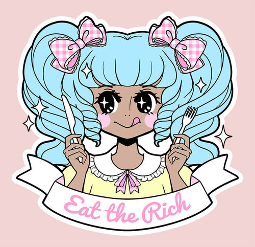 "Eat the Rich" (Pink) T-Shirt