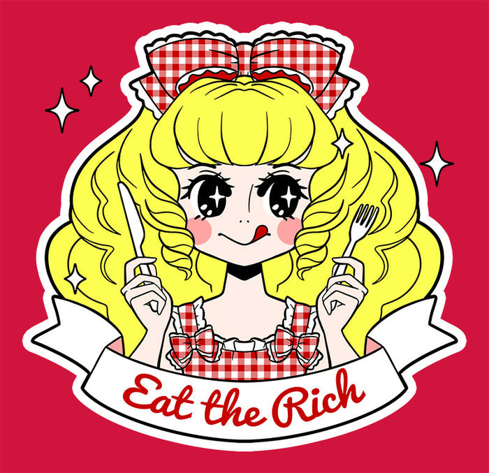 "Eat the Rich" (Red) T-Shirt