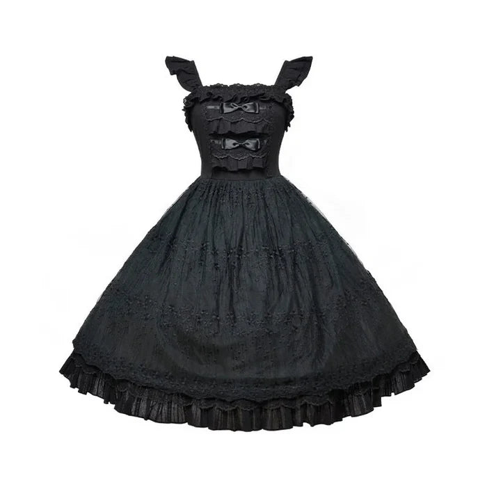 Elegant Lace Jumperskirt